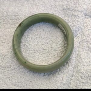 59mm Certificated Emerald Green Jade Bangle Bracelet